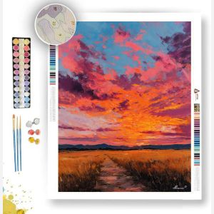 HORIZON OF FIRE - Paint by Numbers Full Kit