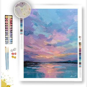 DAWN OVER QUIET BAY - Paint by Numbers Full Kit