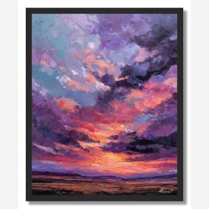 CHROMATIC HORIZON - FRAMED