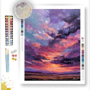 CHROMATIC HORIZON - Paint by Numbers Full Kit