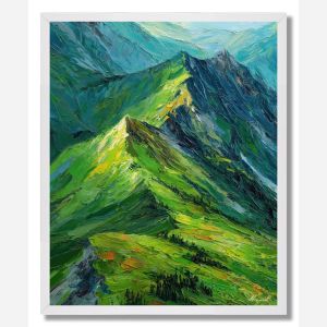 EMERALD MOUNTAIN RIDGE - FRAMED