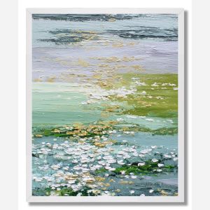 SILVER RAIN MEADOW - FRAMED