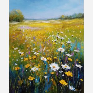 MEADOW OF YELLOW LIGHT