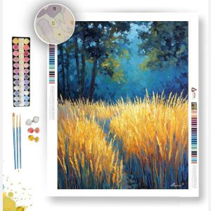 BRIGHT MEADOW SHADOWS - Paint by Numbers Full Kit