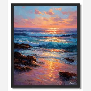 SOFT TIDE MORNING - FRAMED