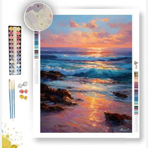 SOFT TIDE MORNING - Paint by Numbers Full Kit