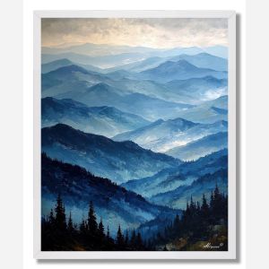 BLUE RIDGE VIEW - FRAMED