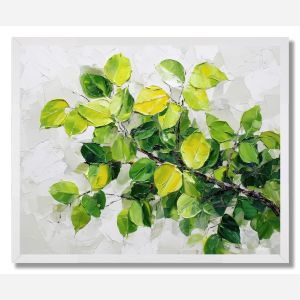 LIME GREEN SPRINGWOOD - FRAMED