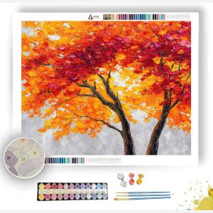 SPARKS OF AUTUMN AIR - Paint by Numbers Full Kit