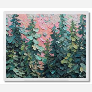 PEARL SKY PINES - FRAMED