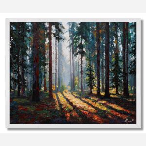 THE SHADOWED GROVE - FRAMED