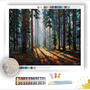 THE SHADOWED GROVE - Paint by Numbers Full Kit