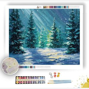 EMERALD SNOWLIGHT - Paint by Numbers Full Kit