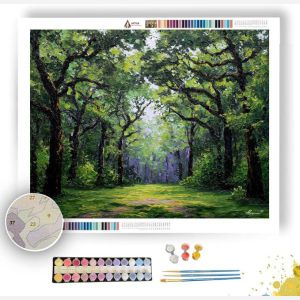 VELVET FOREST SHADE - Paint by Numbers Full Kit