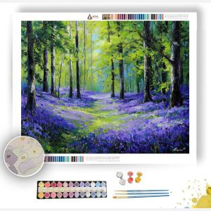 BLUEBELL FOREST FLOOR - Paint by Numbers Full Kit