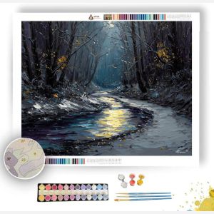 THE SILVER LEAF RIVER - Paint by Numbers Full Kit