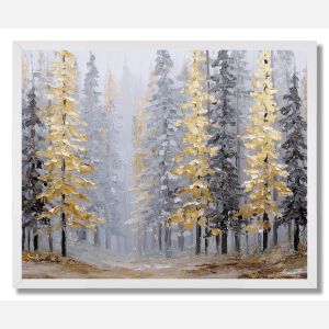 FOREST OF WARM WHISPERS - FRAMED