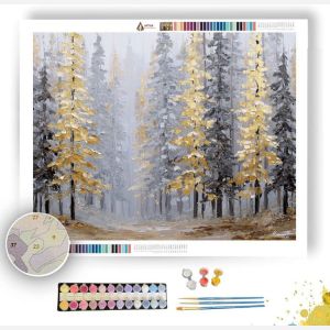 FOREST OF WARM WHISPERS - Paint by Numbers Full Kit