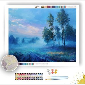 THE BLUE MORNING PASS - Paint by Numbers Full Kit