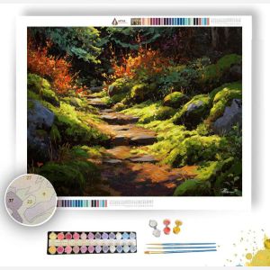 RUST AND MOSS TRAIL - Paint by Numbers Full Kit
