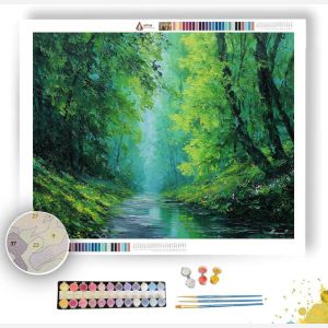 THE GREEN SILENCE - Paint by Numbers Full Kit