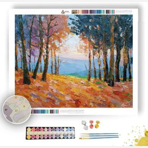 BRONZE LEAF VALLEY - Paint by Numbers Full Kit