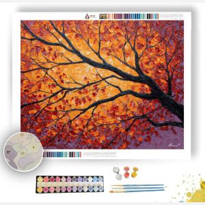 AUBURN LEAF RIDGE - Paint by Numbers Full Kit