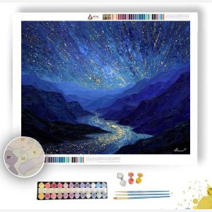 THE RAIN OF SHATTERED STARS - Paint by Numbers Full Kit