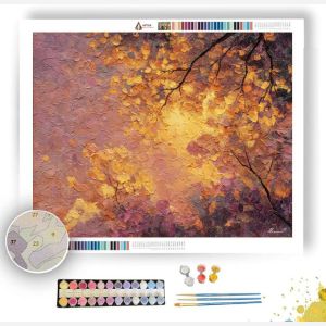 GOLDEN BREATH OF THE CANOPY - Paint by Numbers Full Kit