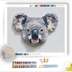 PIXEL KOALA MINI - Paint by Numbers Full Kit