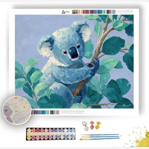 PIXEL KAWAII KOALA - Paint by Numbers Full Kit