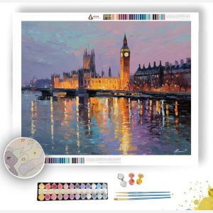 BIG BEN GOLDEN HOUR - Paint by Numbers Full Kit