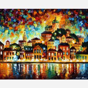 LOVELY EVENING HARBOR