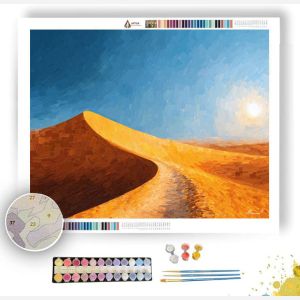 PIXEL DESERT DUNE - Paint by Numbers Full Kit