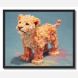 ISO LION MINI VOXEL - FRAMED