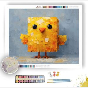 ISO CHICK SMALL CUBE - Paint by Numbers Full Kit