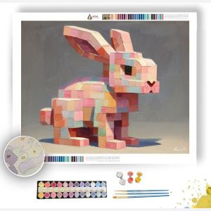 ISO BUNNY WITH LONG EARS - Paint by Numbers Full Kit