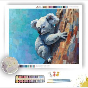 ISO KOALA TREE PERCH - Paint by Numbers Full Kit