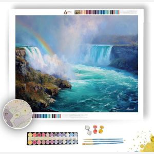 NIAGARA FALLS RAINBOW VEIL - Paint by Numbers Full Kit