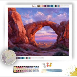 ARCHES DESERT WINDOW - Paint by Numbers Full Kit