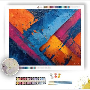 COLOR BREAK PATH - Paint by Numbers Full Kit