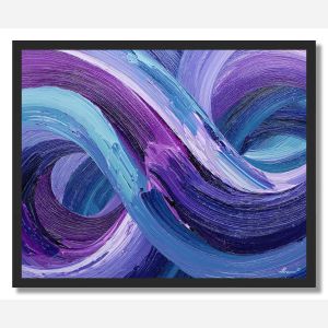 URBAN RIBBON FLOW - FRAMED