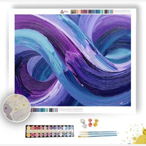 URBAN RIBBON FLOW - Paint by Numbers Full Kit