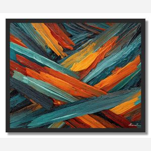 URBAN TWIST LINES - FRAMED
