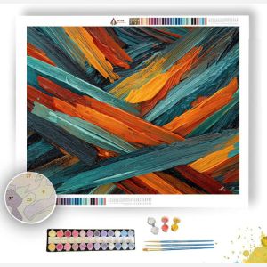 URBAN TWIST LINES - Paint by Numbers Full Kit