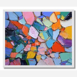 STREET MOSAIC COLOR - FRAMED