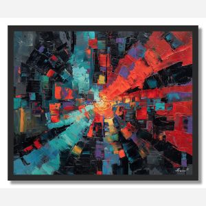 STREET ENERGY FLOW - FRAMED