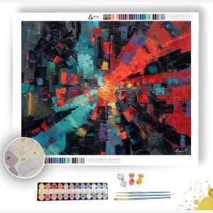STREET ENERGY FLOW - Paint by Numbers Full Kit