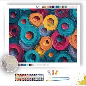 ECHO STREET PATTERN - Paint by Numbers Full Kit