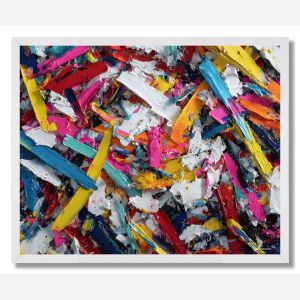 GRAFFITI SHATTER FIELD - FRAMED